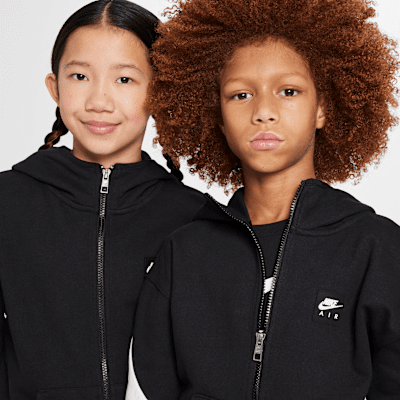 Nike Air Older Kids' Fleece Full-Zip Hoodie