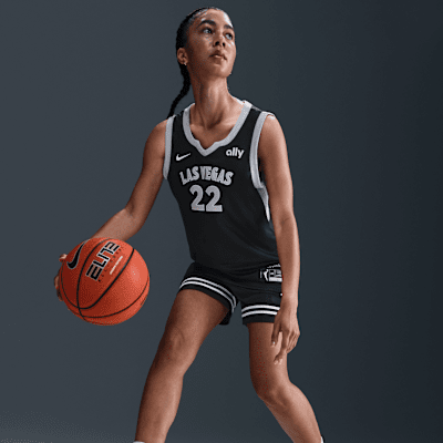 A'ja Wilson Las Vegas Aces 2023 Jersey Nike Dri-FIT de la WNBA Victory