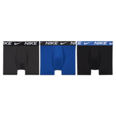 Nike Essentials Big Kids' Dri-FIT Boxer Briefs (3-Pack)