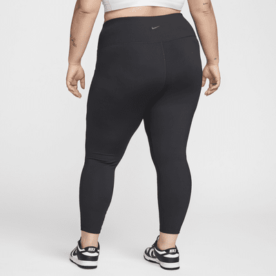 Leggings de tiro alto de 7/8 con bolsillos para mujer (talla grande) Nike One