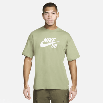 Playera de skateboarding con logotipo para hombre Nike SB