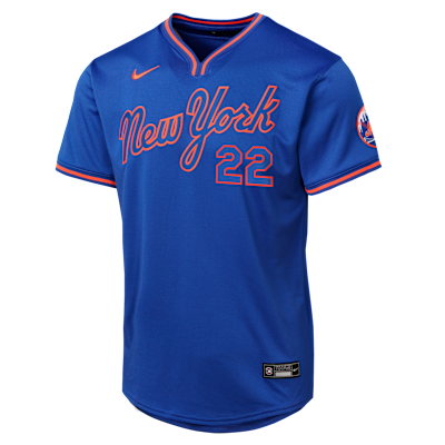 Juan Soto New York Mets Big Kids' Nike Dri-FIT MLB Limited Jersey from Nike - $125