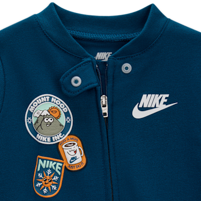 Nike Baby (0-9M) Footed Coverall