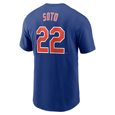 thumbnail image 2 of Juan Soto New York Mets Men's Alternate Ivory Jersey (Majestic) - Official MLB W/ Team Patch 2 of 2