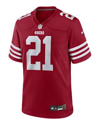 Мужские джерси Deion Sanders San Francisco 49ers Retired Nike NFL Game Jersey