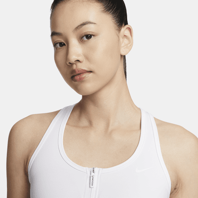 Nike Swoosh Front Zip Women's Medium-Support Padded Sports Bra