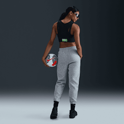 Sutiã de desporto em camadas Nike Football do terceiro equipamento FC Barcelona para mulher