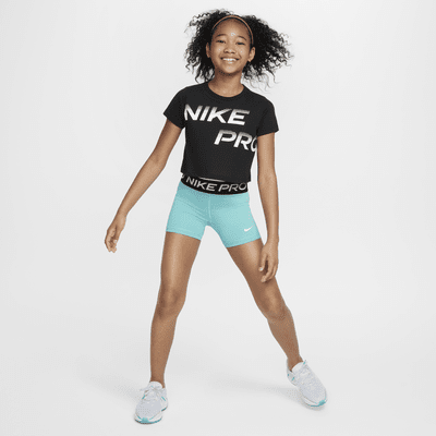 Shorts para niña talla grande Nike Pro