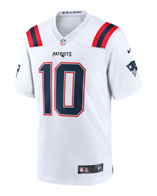 Мужские джерси Drake Maye New England Patriots Nike NFL Game Jersey