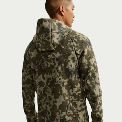 ナイキ テック メンズ フルジップ フリース カモ ウィンドランナー ジャケット