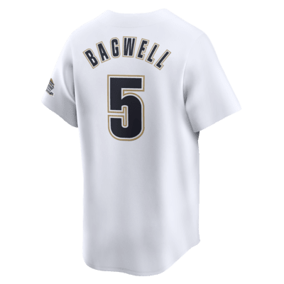 Jersey Nike Dri-FIT ADV de la MLB Limited para hombre Jeff Bagwell Houston Astros Cooperstown