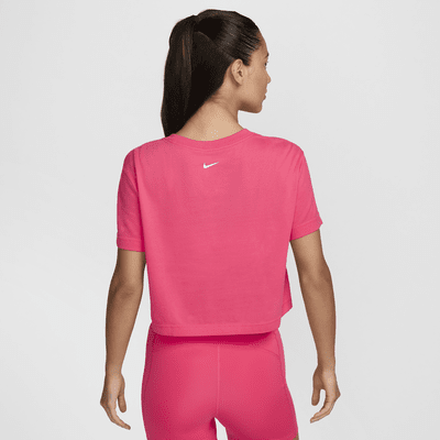 Nike Pro Women's Short-Sleeve Cropped T-Shirt