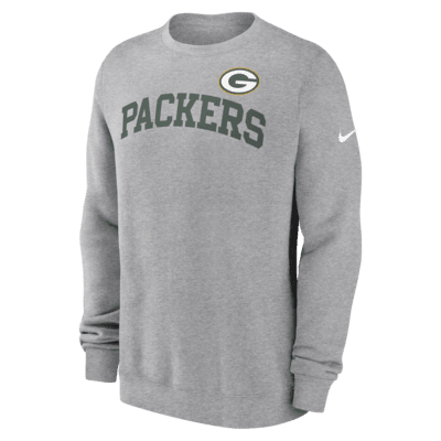 Green Bay Packers Club Men's Nike NFL Pullover Crew