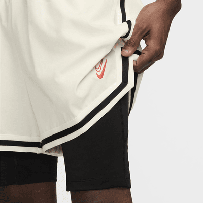 Shorts de básquetbol DNA 2 en 1 de 10 cm para hombre Kevin Durant