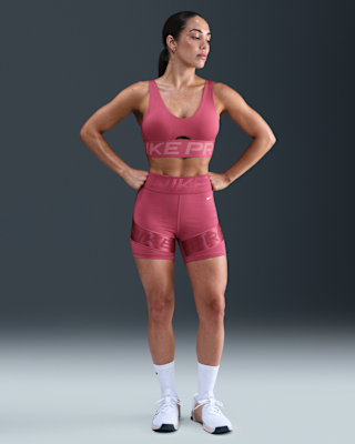 Женские шорты Nike Pro Sculpt Dri-FIT High-Waisted 5" Biker Shorts