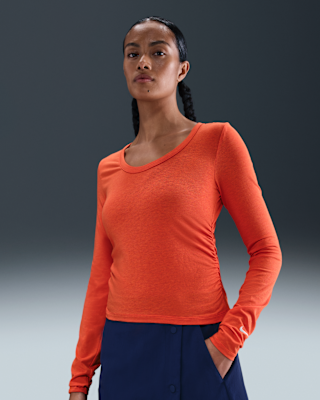 Женские  Nike Sportswear Chill Knit Long-Sleeve Top