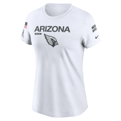 Playera Nike de la NFL para mujer Arizona Cardinals Salute to Service Legend