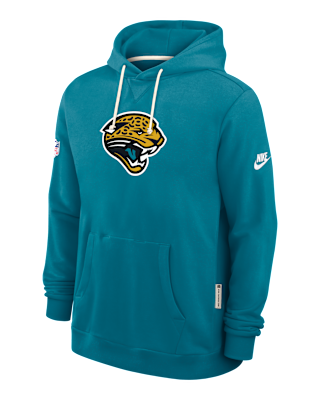 Мужское худи Jacksonville Jaguars Alt Offensive Set Play Sideline Nike Dri-FIT NFL Pullover Hoodie