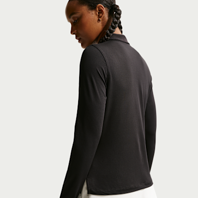 Nike Golf Club Women's Dri-FIT UV Long-Sleeve Golf Polo