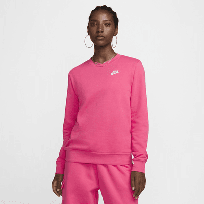 Sudadera con cuello redondo para mujer Nike Sportswear Club Fleece