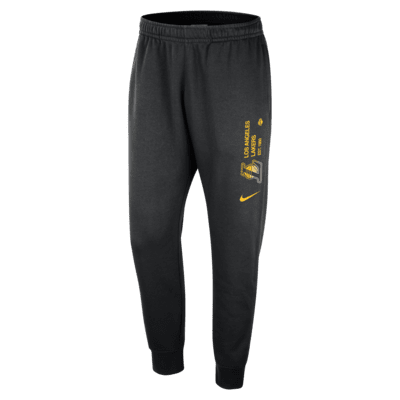 Los Angeles Lakers Club Courtside Nike NBA-joggingbroek voor heren