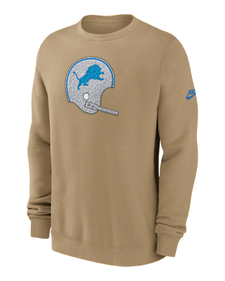 Мужские  Detroit Lions Swing Pass Rewind Club Nike NFL Pullover Crew
