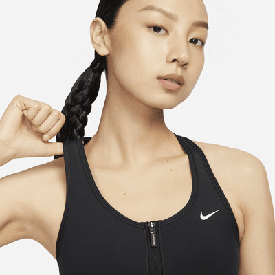 Nike Swoosh Front Zip Women's Medium-Support Padded Sports Bra