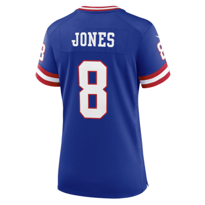 Men's New York Giants Daniel Jones Nike White Game Jersey