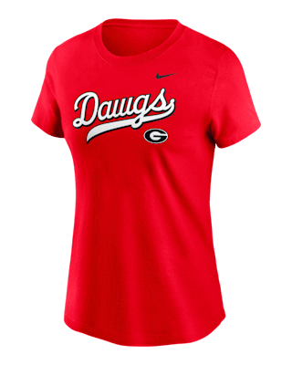 Женская футболка Georgia Athletic Prep Arch Local Script Nike College