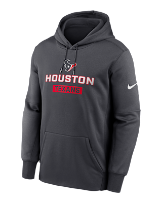 Мужское худи Houston Texans Toss Sweep Men’s Nike Therma NFL Pullover Hoodie