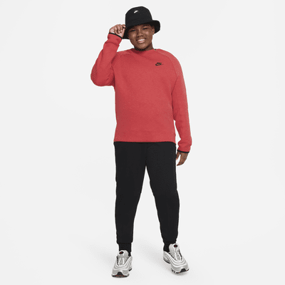 Nike Sportswear Tech Fleece Big Kids' (Boys') Sweatshirt (Extended Size ...
