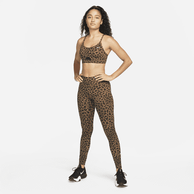 Bra deportivo con glitter acolchado de baja sujeción para mujer Nike Indy