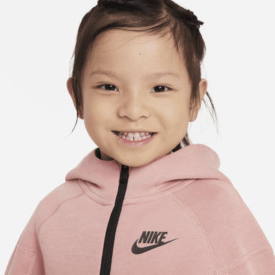 Conjunto de sudadera con gorro de dos piezas infantil Nike Sportswear Tech Fleece Full-Zip Set