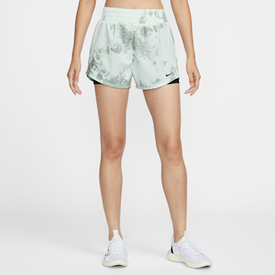 Nike One Women's Dri-FIT High-Waisted 8cm (approx.) 2-in-1 Shorts