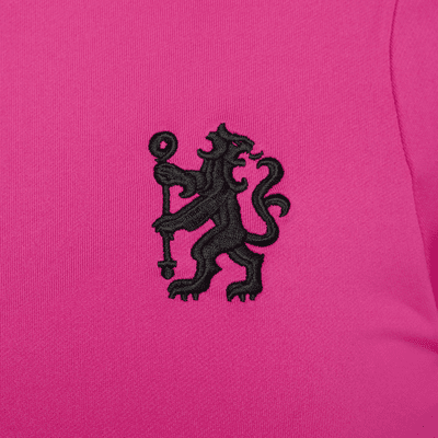 Chelsea FC Strike Derde Nike Dri-FIT knit voetbaltop met ronde hals voor dames