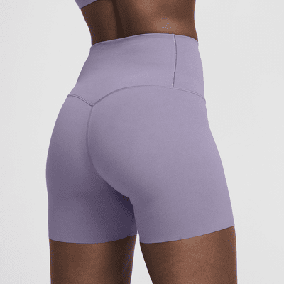 Shorts de ciclismo de cintura alta de 13 cm con sujeción suave para mujer Nike Zenvy