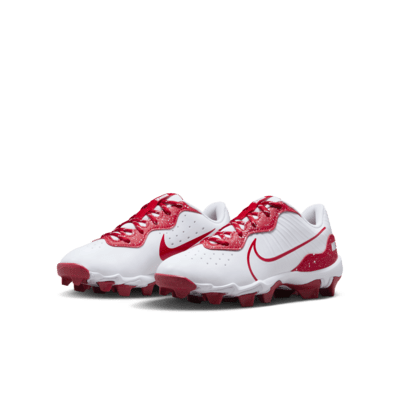 Tacos de béisbol para niños talla pequeña/grande Nike Alpha Huarache 4 Keystone