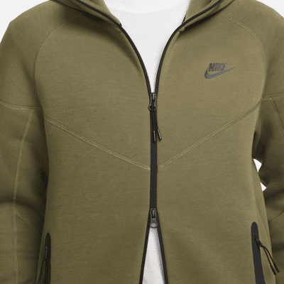 Pánská mikina s kapucí a dlouhým zipem Nike Sportswear Tech Fleece Windrunner