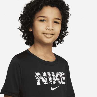 Arrastrarse impactante masculino Nike Dri-FIT Big Kids' (Boys') Training T-Shirt. Nike.com