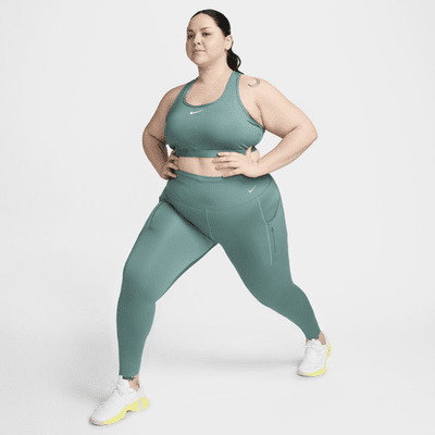 Nike Swoosh Medium Support Women's Padded Sports Bra (Plus Size). Nike.com