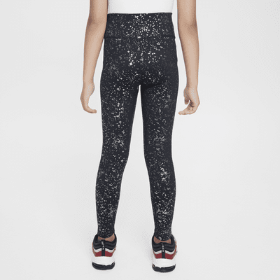 Leggings Dri-FIT de tiro alto para niña talla grande Nike One