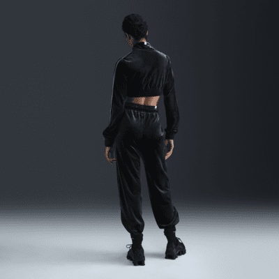 Pantaloni jogger in velour a vita media Nike Sportswear Collection – Donna