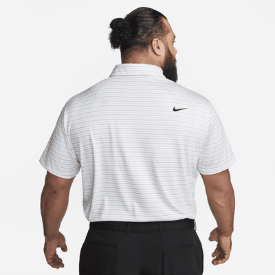 Polo de golf a rayas Dri-FIT para hombre Nike Tour