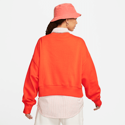 Sudadera de cuello redondo sin cierre extra oversized para mujer Nike Sportswear Phoenix Fleece