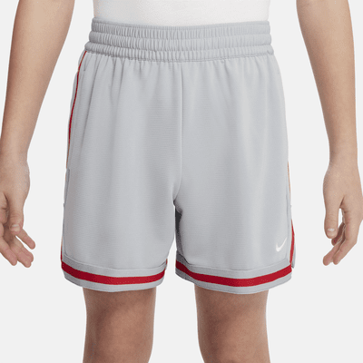 Shorts de básquetbol de 13 cm para niños talla grande Nike DNA