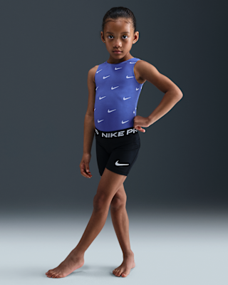 Nike Gymnastics Nike Repeat Swoosh Leotard