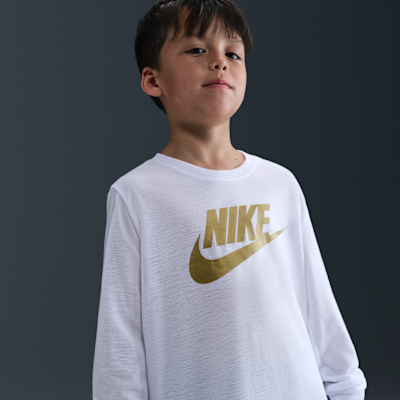 Nike Sportswear Little Kids' Long Sleeve T-Shirt, Vest, and Pants Set