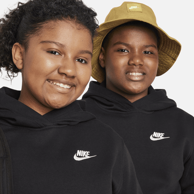 Nike Sportswear Club Fleece Older Kids' Pullover Hoodie (Extended Size)