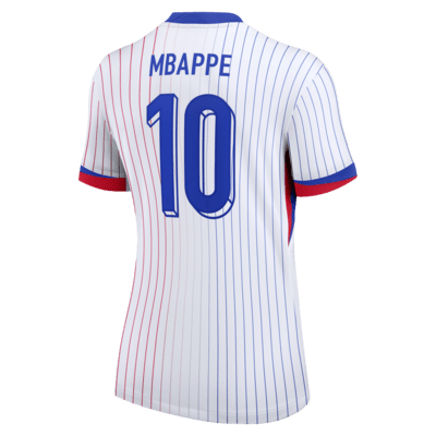 Kylian Mbappé France National Team 2024 Stadium Away Women's Nike Dri-FIT Soccer Jersey