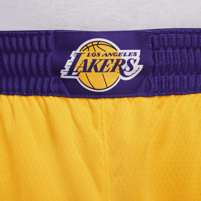 Los Angeles Lakers Icon Edition Men's Nike NBA Swingman Shorts. Nike.com